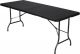 Vouwtafel camping/picknick - 180x75x74 cm - Zwart Perel 