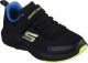 Skechers Jongens Sneakers - Black/Blue/Lime - Maat 28
