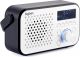 SHOWMODEL Bigben TR24DAB - Draagbare DAB Wekkerradio - Zwart/Wit