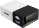 Mini Beamer - 320 x 240 - USB - HDMI - Wit - Zwart - 50 lumen YG-300