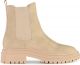 POSH by Poelman Dames Chelsea boots - Middle Beige - Maat 39