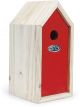 Best for Birds Pimpelmees Vogelhuisje - Rood - 26 cm x 12 cm x 13 cm