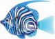 Robo Fish Deep Sea Wimple Fish Blue