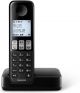 Philips D2301 - Single DECT telefoon - Zwart SHOWMODEL
