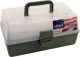Albatros Usa Wormproof - Tacklebox Met 2 Laden - 31 x 18 x 15 cm - Groen