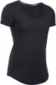Under Armour Threadborne Streaker SS Sportshirt - Dames - Maat XS - Zwart