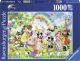 Ravensburger puzzel Disney Mickey Mouse. Mickey is jarig - Legpuzzel - 1000 stukjes