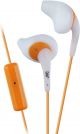 JVC HA-ENR15W - In-ear Sports oordopjes - Wit/Oranje