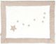 Jollein - Boxkleed Jumping Stars 80x100cm - Wit/Beige