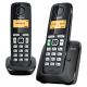 Gigaset - Duo DECT telefoon A220 - Zwart