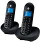 Motorola T102L Basic Duo Set - BE - DECT Telefoon - Zwart SHOWMODEL