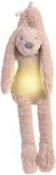 Happy Horse Konijn Oudroze Richie Nachtlampje met rustgevende geluiden 34cm 