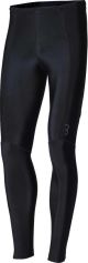 BBB Cycling Quadra Lange Fietsbroek - Zonder Zeem en Bretels - Thermo Wielrenbroek - Fiets Broek 5-15 Cº - Uniseks - Zwart - Maat L