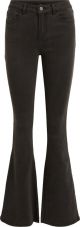 VILA VIEKKO RW FLARED JEANS NOOS Black Denim Dames Jeans - Maat S x L32