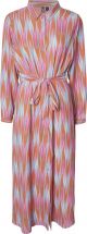 PIECES PCASHLEY LS MIDI SHIRT DRESS D2D Dames - Maat L