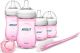 Philips Avent Natural SCD290/03 - Starterset voor pasgeborenen 0m+ - Roze EXCL FOPSPEEN