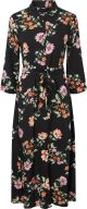 PIECES PCADNANA APRIL 3/4 MIDI DRESS BC Dames Jurk - Maat M
