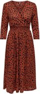 ONLYONLPELLA 3/4 WRAP Jurk CS JRSGinger BreadM