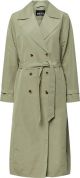 PIECES PCTAYA LS TRENCHCOAT Dames Trenchcoat - Maat XS