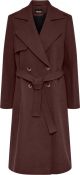 PIECES PCNIKA LONG TIE BELT TRENCHCOAT Dames Trenchcoat - Maat XL