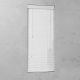 Houtoptiek jaloezie 50mm White - 105x240 cm