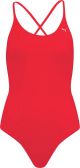Puma V-Neck rood Dames Badpak - 1-pack - Maat L