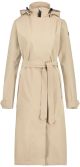 AGU Lange Regenjas - Trench Coat Dames - Regenjas Dames - Urban Regenjas Dames lang model - Beige - M