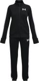 Under Armour Maat 122 UA Rival Knit Track Suit-BLK Meisjes Trainingspak - Zwart - Wit