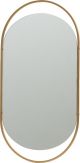 WOOOD SANOU SPIEGEL OVAAL L ANTIQUE BRASS 50x27
