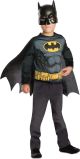 Batman top en masker voor kinderen RUBIES FRANCE