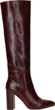 Mexx Heeled High Boot Krystal Indy Burgundy Red Dames Maat 37