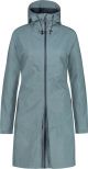 AGU SeQ Regenjas - Regenjas Dames Waterdicht - Regenjas Lang model - Water- en Winddicht - Ademend - Blauw - XL