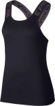 Nike Dry Elastika Tank Ess Sporttop Dames - Black/Black/Thunder Grey - Maat L