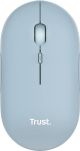 Trust Puck - Draadlloze Muis - Ultra dun - Oplaadbaar - USB-ontvanger - Blauw