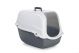 Beeztees Romeo Kattenbak - Grijs/Wit - 54 x 33 x 42 cm