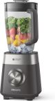 Philips Blender HR3020/20 - Krachtige 1000 Watt Motor – Veelzijdig Gebruik - Vaatwasserbestendig - 1.5l Kan - Grijs