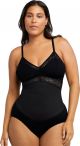 Maidenform Tame Your Tummy Kanten Body Dames Corrigerend Ondergoed - Zwart - Maat XXL