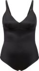 Spanx Shaping Satin - Thong Bodysuit - Maat XL - Kleur Very Black