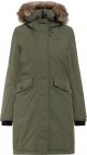 Didriksons ERIKA WNS PARKA 3 Dames Outdoorjas - Deep Green - Maat 38