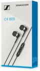 Sennheiser CX 80 S - Bedrade oordopjes/ oortjes - Hoofdtelefoon In-ear 3,5mm-jack - Zwart