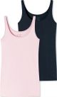 Schiesser 2PACK Trägertop 95/5 Organic Dames Onderhemd - Maat M