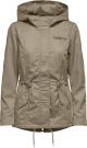 ONLY - ONLLORCA LIFE CANVAS PARKA OTW NOOS - Dames - Gewatteerde jassen Maat S