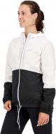 Columbia Flash Forward Windjack Dames Winddicht - Jas met Capuchon - Waterafstotend - Jassen Dames - Outdoorjas - Zwart / Wit - Maat L