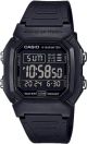 Casio Casio Collection W-800H-1BVES Horloge - Kunststof - Zwart - Ø 36 mm