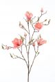 Emerald - Kunstbloem - Royale magnoliatak - 105 cm - Roze