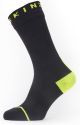 Sealskinz Waterproof All Weather Mid Length Sock with Hydrostop Fietssokken Unisex - Maat S