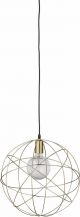 Bloomingville - Hanglamp - 40W 40xH40 cm - E27-2 mtr. - Brons finish