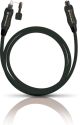 Oehlbach Toslink Optische audio aansluitkabel [1x Toslink-stekker (ODT) - 1x Toslink-stekker (ODT)] 1 meter Zwart OPTO S