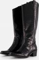 Tamaris Cowboylaarzen zwart Synthetisch - Dames - Maat 39