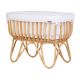 Childhome Rattan Wieg Rechthoekig Met Matras Naturel
